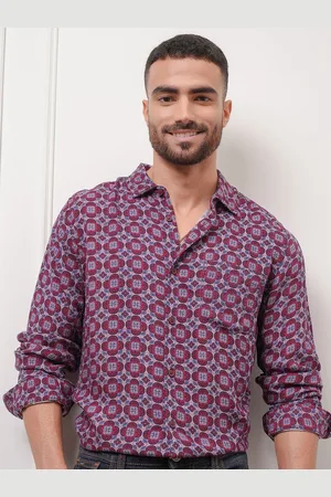 Highlander Men Regular Collar Full Sleeves Shirt