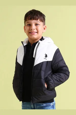 Ralph Lauren Boys Colourblocked Hooded Puffer Jacket