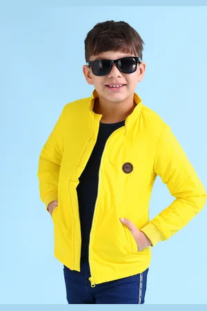 Ralph Lauren Boys Yellow Bomber Jacket