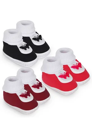 BAESD Kids Set Of 3 Cotton Booties
