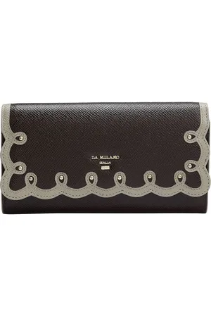 Da Milano Women Textured Leather Envelope Wallet