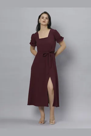Chemistry A-Line Midi Dress