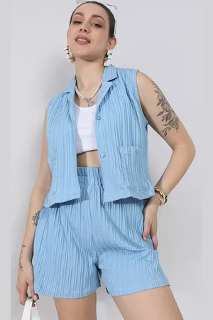 Campus Self-Design Striped Co-Ord Set