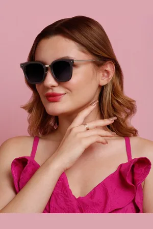 Sunnies Women Square Sunglasses with Polarised Lens