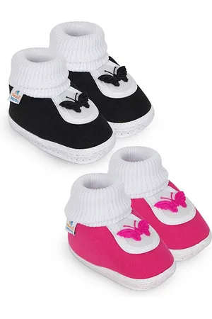 BAESD Kids Set Of 2 Cotton Booties