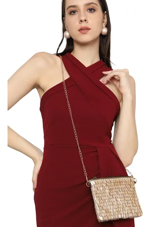 MARKQUES Embellished Structured Sling Bag