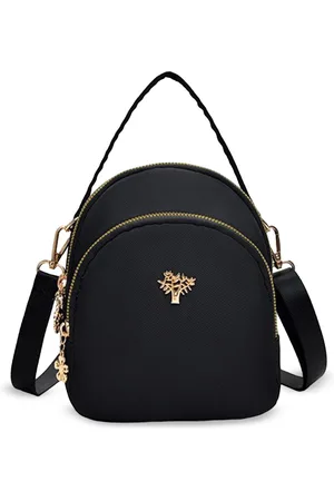Diva Dale Embellished Half Moon Handheld Bag