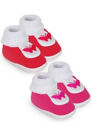 BAESD Kids Set Of 2 Cotton Booties