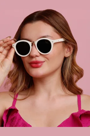 Sunnies Women Round Sunglasses with Polarised Lens