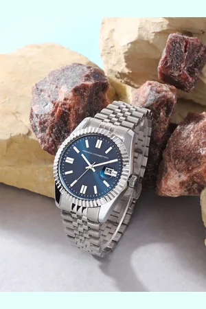 French Connection Men Dial & Stainless Steel Bracelet Style Straps Analogue Watch FCP41UM