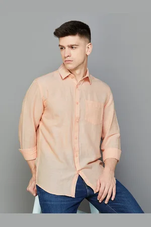 Lifestyle Men Slim Fit Opaque Casual Shirt