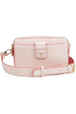 Da Milano Leather Structured Sling Bag