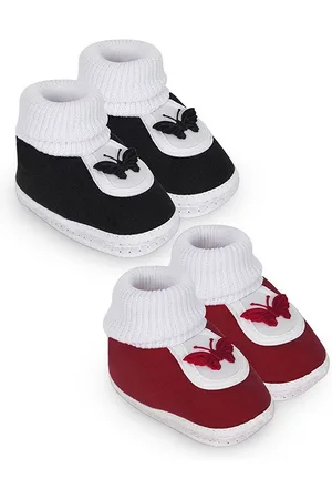 BAESD Kids Set Of 2 Cotton Booties
