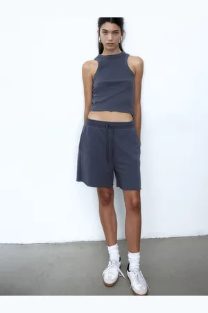 H&M Women Pull-On Sweatshirt Shorts