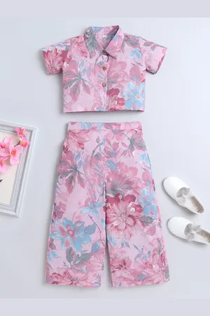 The Magic Wand Girls Printed Top with Pyjamas