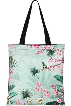 Krsnaa Mehta Floral Printed Shopper Tote Bag
