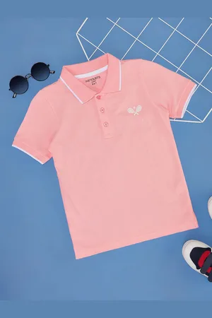 Pantaloons Boys Embroidered Polo Collar T-shirt