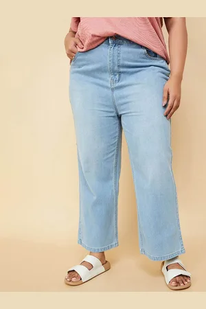 Max Collection Women Mid-Rise Clean Look Cotton Jeans