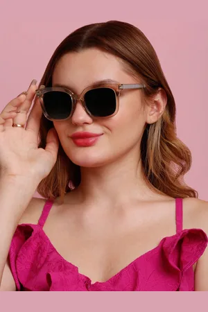Sunnies Women Square Sunglasses with Polarised Lens