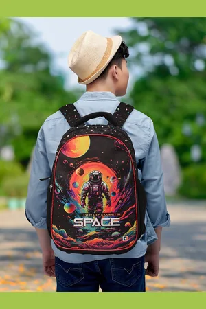Kuber Industries Unisex Graphic Backpack