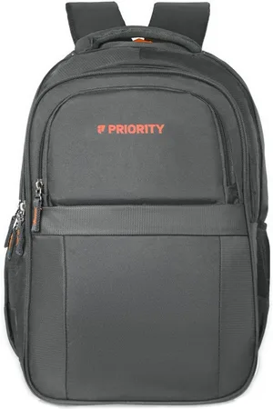 Priority Unisex Brand Logo Large Laptop Backpack