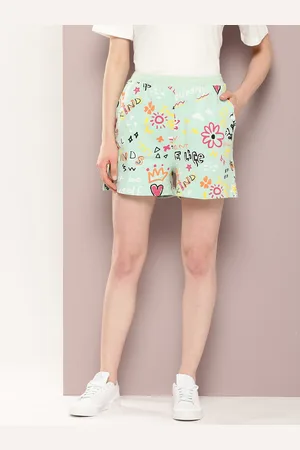 Kook N Keech Women Graphic Printed Shorts