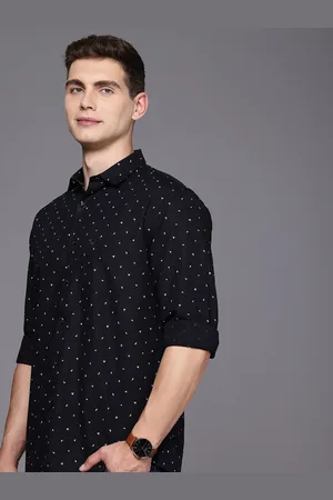 Allen Solly Pure Cotton Sport Fit Opaque Printed Casual Shirt