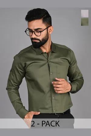FUBAR Men Slim Fit Opaque Casual Shirt