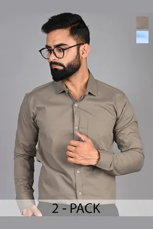 FUBAR Men Slim Fit Opaque Casual Shirt