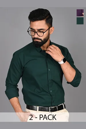 FUBAR Men Slim Fit Opaque Casual Shirt
