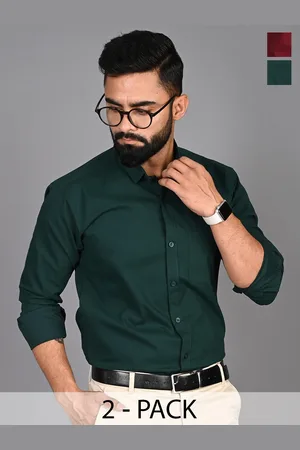 FUBAR Men Slim Fit Opaque Casual Shirt