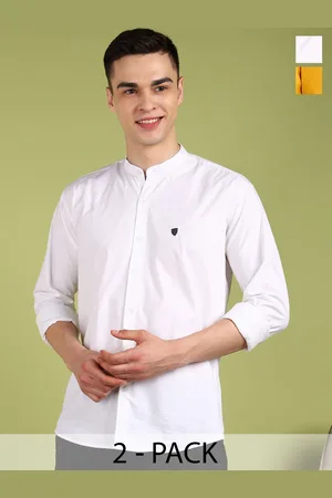 FUBAR Men Slim Fit Opaque Casual Shirt