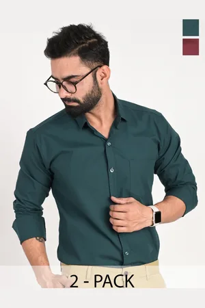 FUBAR Men Slim Fit Opaque Formal Shirt