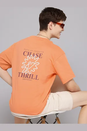Aeropostale Men Typography Printed Pure Cotton Relaxed Fit T-shirt
