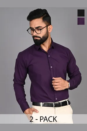 FUBAR Men Slim Fit Opaque Casual Shirt