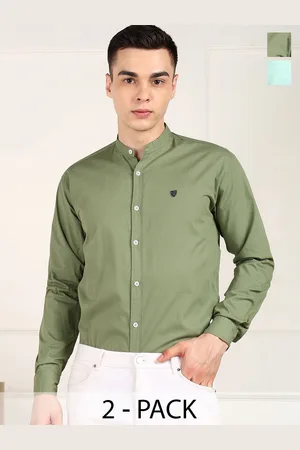FUBAR Men Slim Fit Opaque Casual Shirt