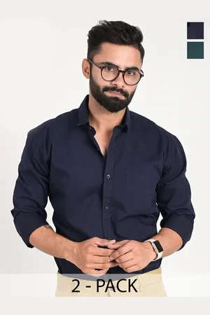 FUBAR Men Slim Fit Opaque Formal Shirt