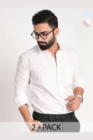 FUBAR Men Slim Fit Opaque Formal Shirt