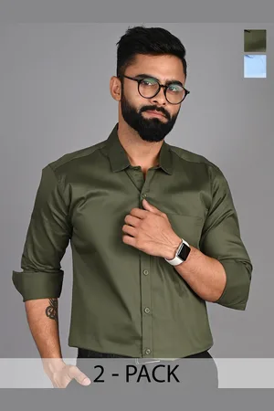 FUBAR Men Slim Fit Opaque Casual Shirt