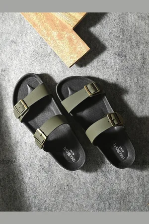 UNDERROUTE Men Comfort Sandals With Buckles