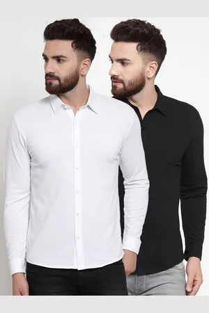 WILD WEST 2 Men White Classic Casual Shirt