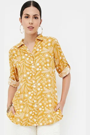 Lifestyle Printed Three-Quarter Sleeves Tunic