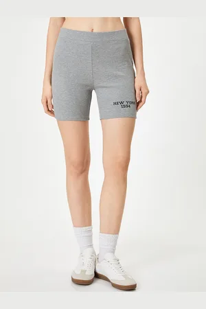 Koton Women Mid-Rise Above Knee-Length Tights