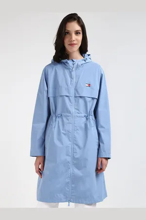 Tommy Hilfiger Hooded Long Sleeves Longline Parka Jacket