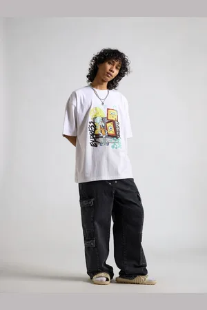THE CLOTHING FACTORY Men Typography Printed T-shirt