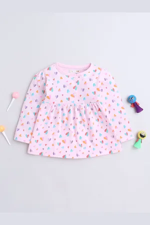 BUMZEE Print Fit & Flare Dress