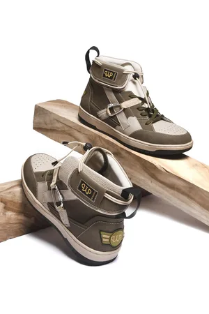 THE WHITE POLE Men Colourblocked Round Toe Memory Foam Lightweight Sneakers