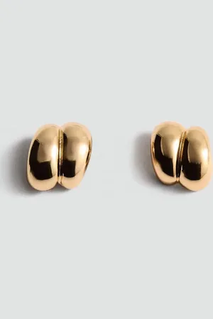 MANGO Women Contemporary Studs Earrings