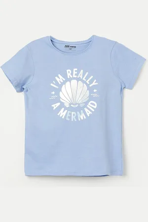 Lifestyle Girls Printed Applique T-shirt