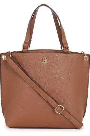 Tommy Hilfiger Solid Zip Closure Shoulder Bag